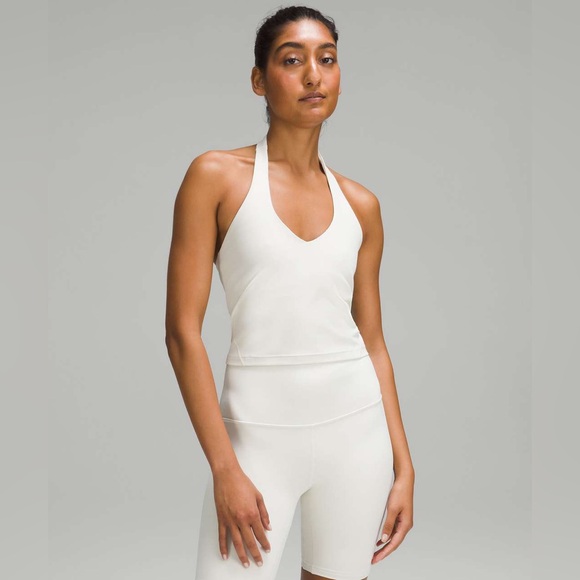 NWT Lululemon Align Halter Tank Top *Bone Sz 14 - Picture 1 of 9